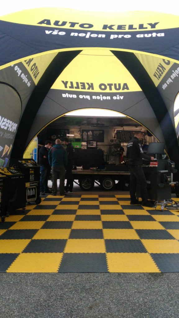 AutoKelly Road Fußboden für Ausstellungen, Tschechien