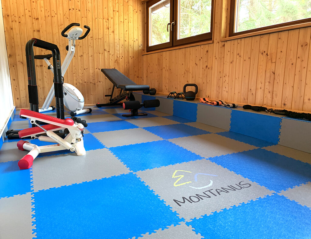 Fitnessraum Montanus Appartements, Tschechische Republik