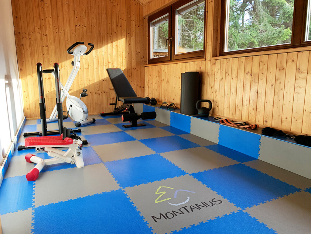 Fitnessraum Montanus Appartements, Tschechische Republik