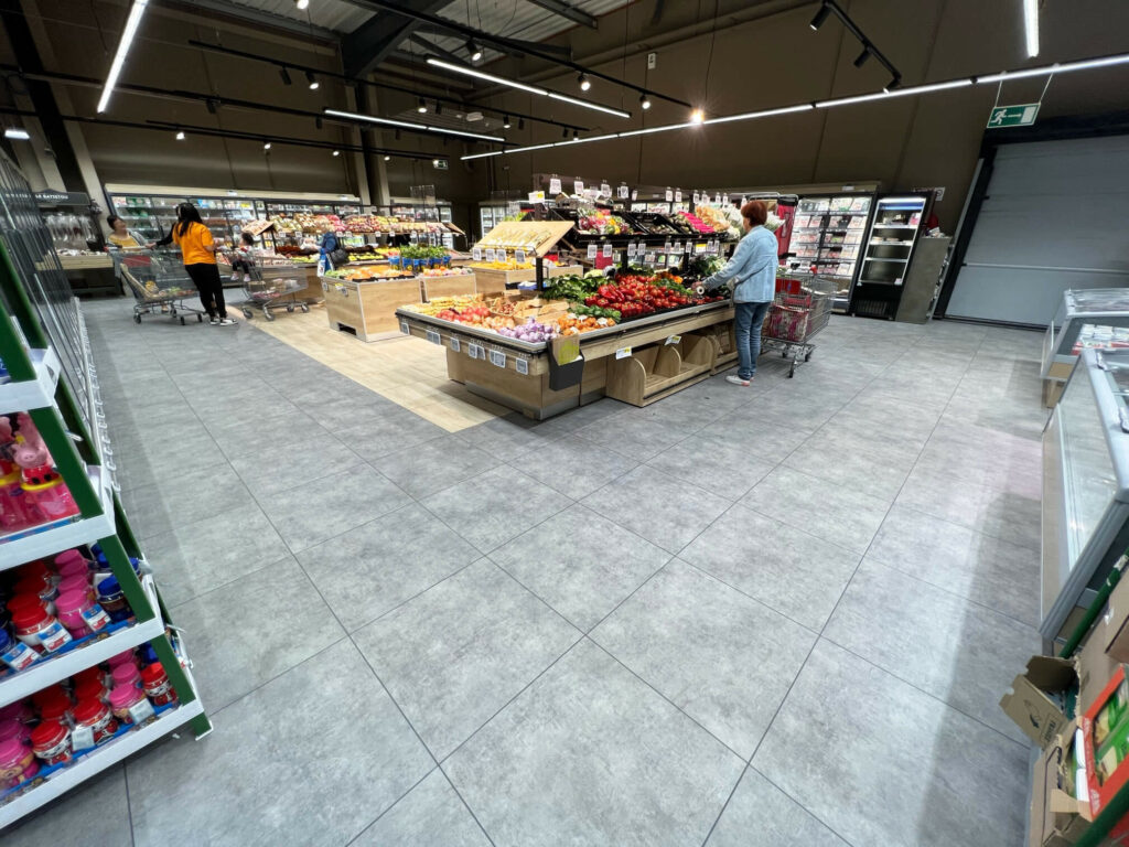 PVC-Bodenbelag für Einkaufszentren