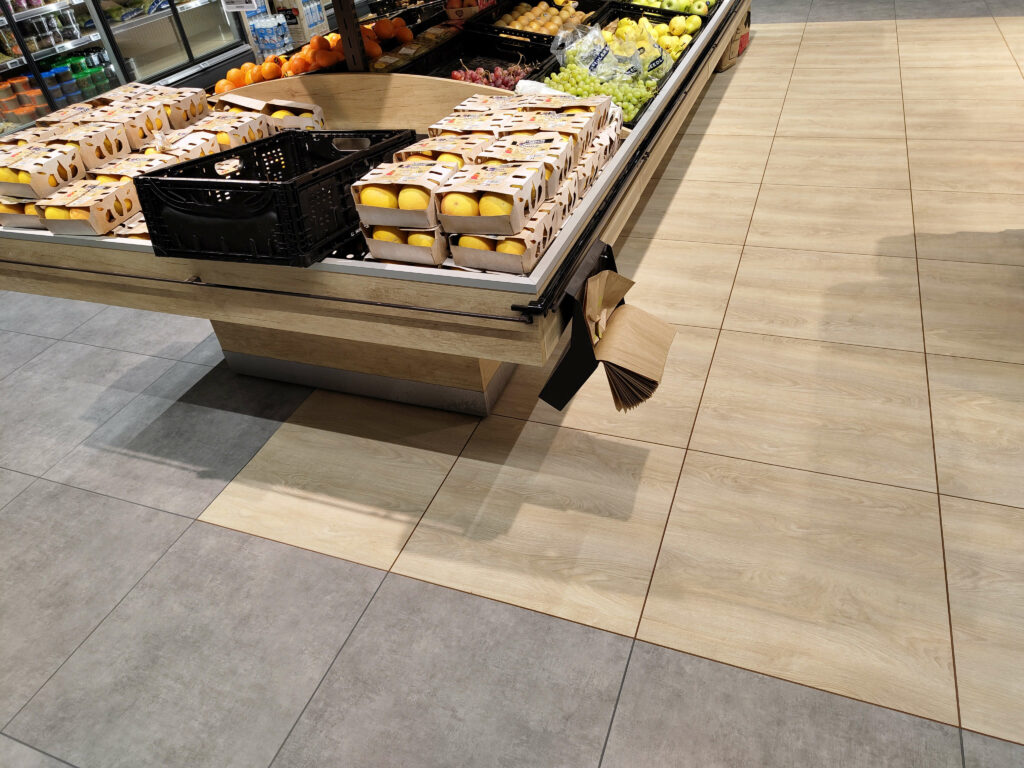 PVC-Bodenbelag für Einkaufszentren