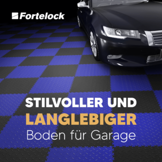 Fortelock PVC-Fliesen – der ideale Boden für Garage